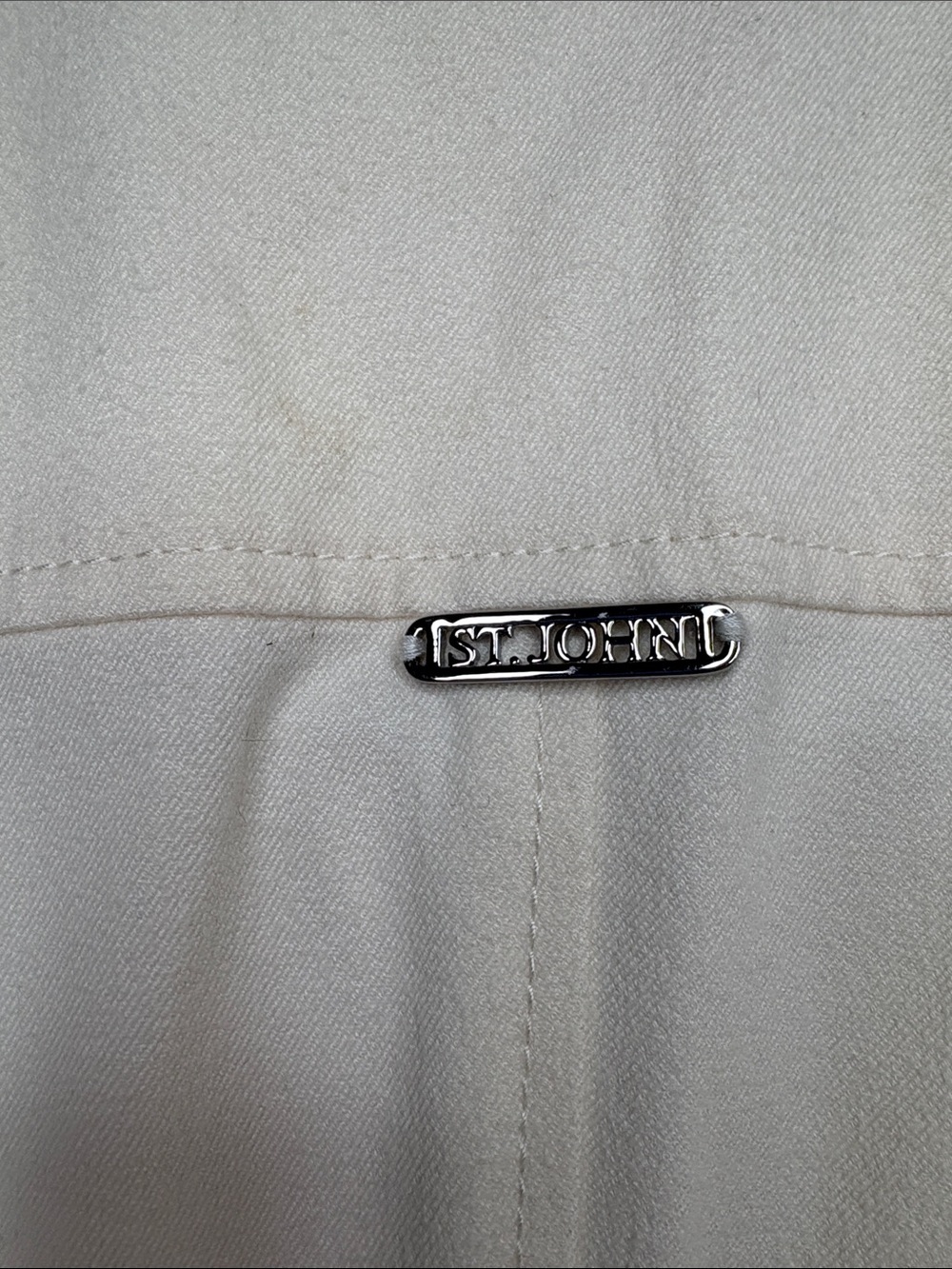 St John Sport Cream Single Button Blazer NO SIZE SEE MEASUREMENTS - Picture 5 of 7